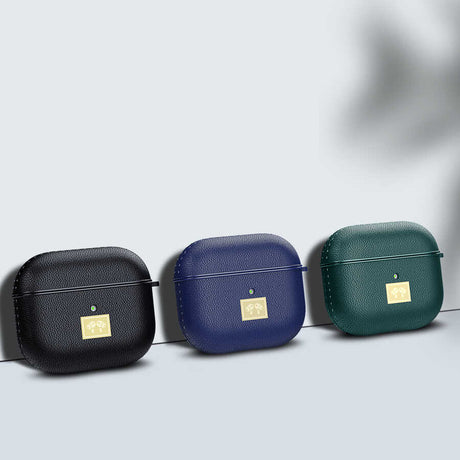 Apple Airpods 3. Nesil Kılıf Deri Görünümlü Askı Aparatlı Wlons Kılıf