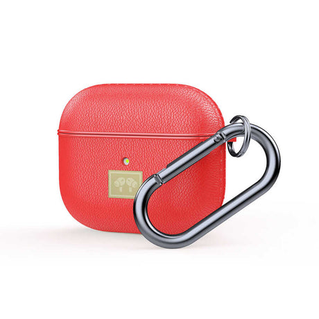 Apple Airpods 3. Nesil Kılıf Deri Görünümlü Askı Aparatlı Wlons Kılıf