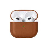 Apple AirPods 3.Nesil Kılıf M-Safe Şarj Özellikli Native Union Hakiki Nappa Derisi Klasik Kapak