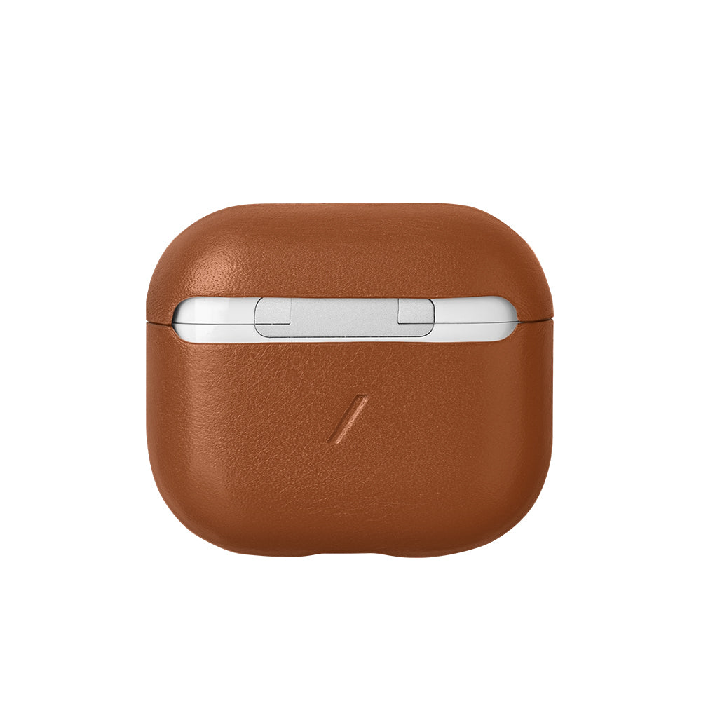 Apple AirPods 3.Nesil Kılıf M-Safe Şarj Özellikli Native Union Hakiki Nappa Derisi Klasik Kapak