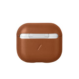 Apple AirPods 3.Nesil Kılıf M-Safe Şarj Özellikli Native Union Hakiki Nappa Derisi Klasik Kapak