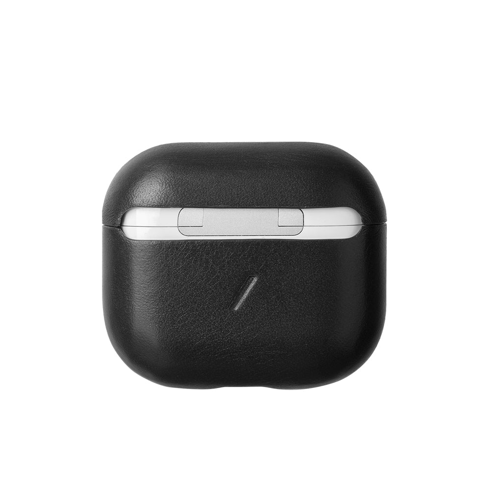 Apple AirPods 3.Nesil Kılıf M-Safe Şarj Özellikli Native Union Hakiki Nappa Derisi Klasik Kapak