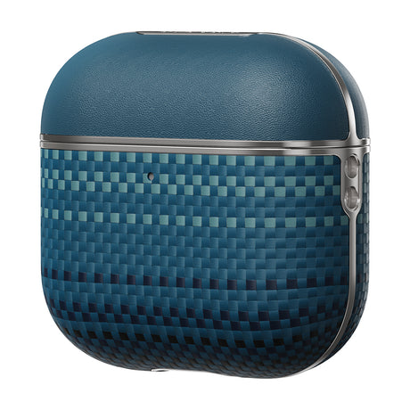Apple Airpods 4 Kılıf Aramid Fiber Pitaka Tactile Woven Sunset-Moonrise Serisi Kapak