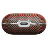 Apple Airpods 4 Kılıf Aramid Fiber Pitaka Tactile Woven Sunset-Moonrise Serisi Kapak