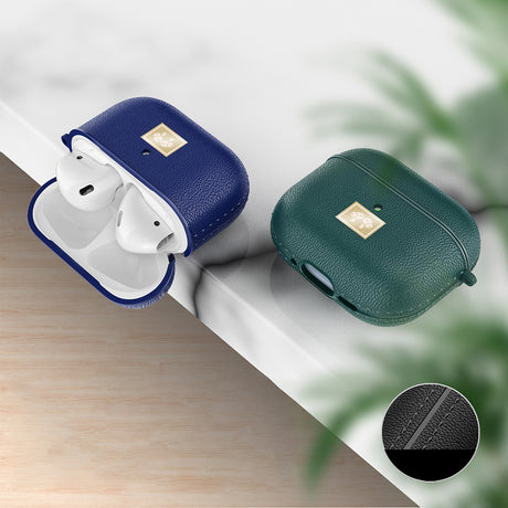 Apple Airpods 4 Kılıf Deri Görünümlü Askı Aparatlı Wlons Kılıf