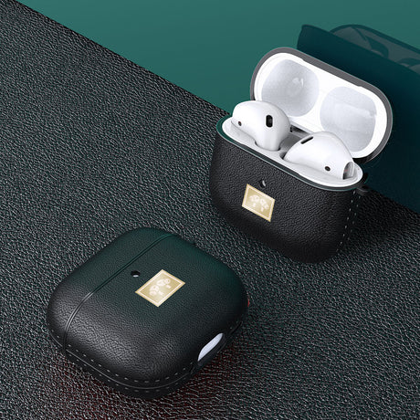 Apple Airpods 4 Kılıf Deri Görünümlü Askı Aparatlı Wlons Kılıf