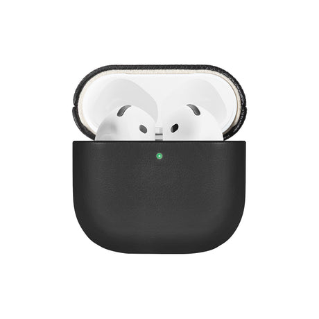 Apple AirPods 4 Kılıf Qi M-Safe Şarj Özellikli Native Union RE Classic Serisi Suni Deri Kapak