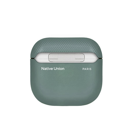 Apple AirPods 4 Kılıf Qi M-Safe Şarj Özellikli Native Union RE Classic Serisi Suni Deri Kapak