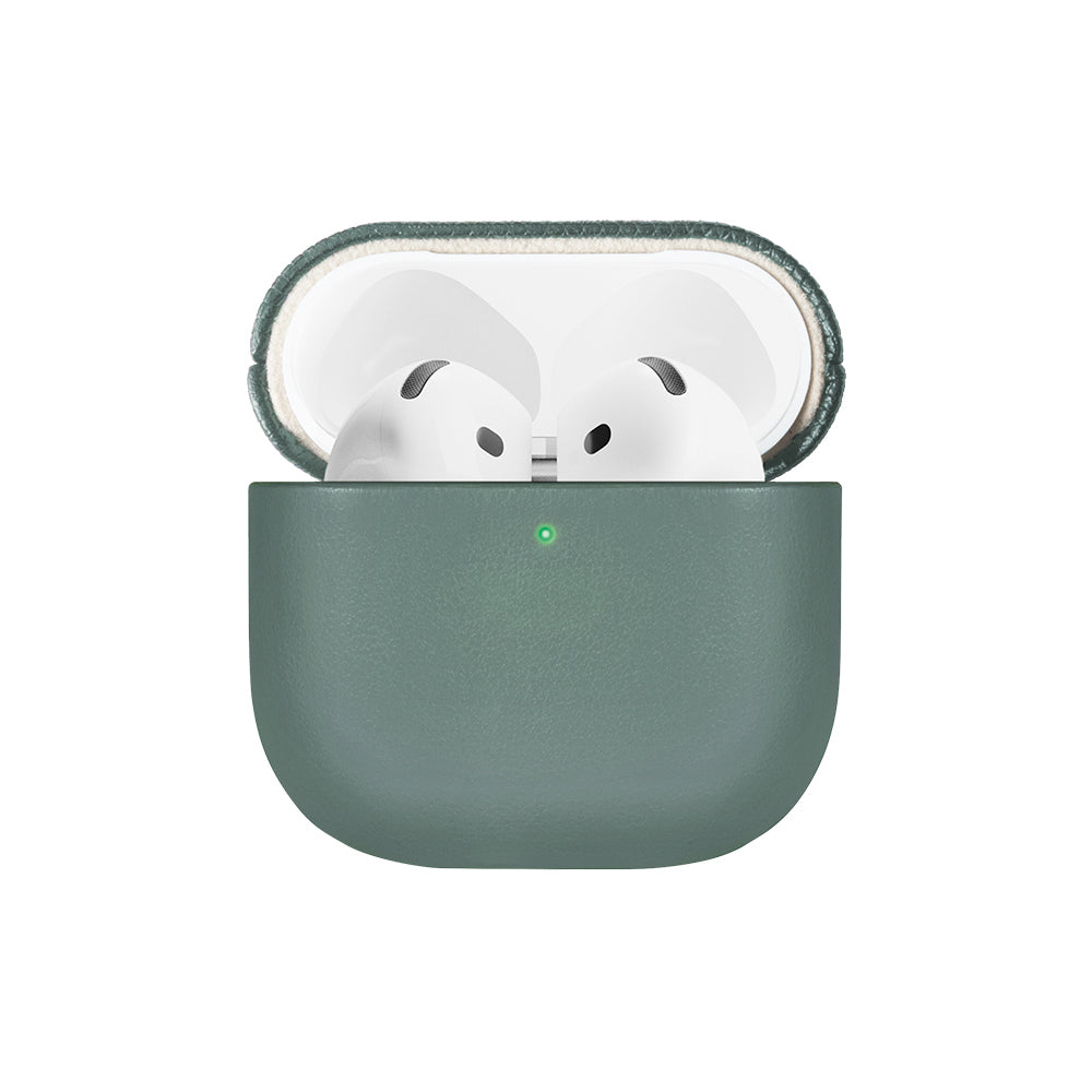 Apple AirPods 4 Kılıf Qi M-Safe Şarj Özellikli Native Union RE Classic Serisi Suni Deri Kapak