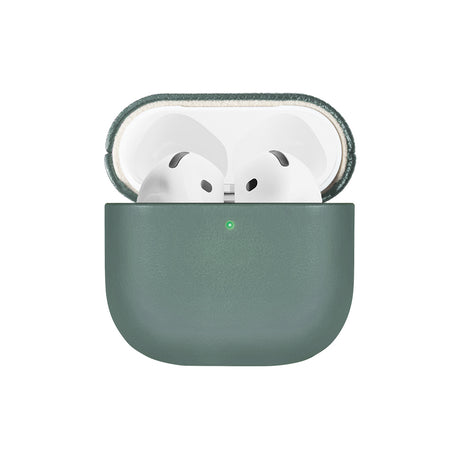 Apple AirPods 4 Kılıf Qi M-Safe Şarj Özellikli Native Union RE Classic Serisi Suni Deri Kapak