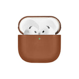 Apple AirPods 4 Kılıf Qi M-Safe Şarj Özellikli Native Union RE Classic Serisi Suni Deri Kapak