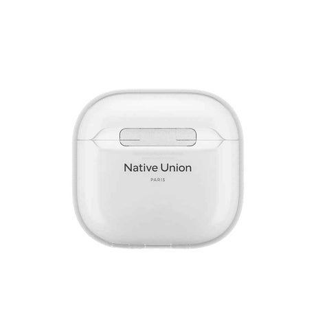 Apple AirPods 4 Kılıf Qi M-Safe Şarj Özellikli Native Union RE Clear Serisi Silikon Kapak