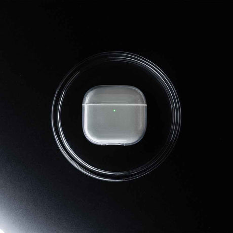 Apple AirPods 4 Kılıf Qi M-Safe Şarj Özellikli Native Union RE Clear Serisi Silikon Kapak