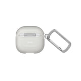 Apple Airpods 4 Kılıf Skinarma Transparan Mat Tasarım Kinzoku Kılıf