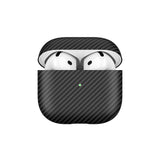 Apple Airpods 4 Zore Airbag 43 600D Karbon Fiber Kulaklık Kılıfı
