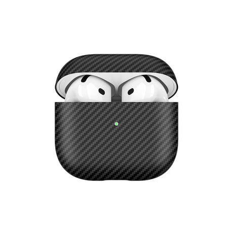 Apple Airpods 4 Zore Airbag 43 600D Karbon Fiber Kulaklık Kılıfı