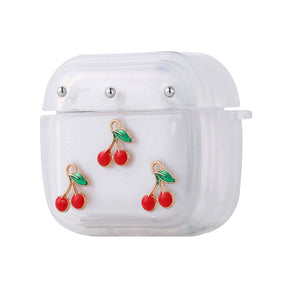 Apple Airpods 4 Zore Airbag 44 Airbag Tasarımlı Simli Şeffaf Kutup Kılıf