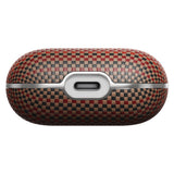 Apple Airpods Pro 2 Kılıf Aramid Fiber Pitaka Tactile Woven Sunset-Moonrise Serisi Kapak