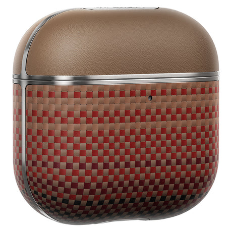 Apple Airpods Pro 2 Kılıf Aramid Fiber Pitaka Tactile Woven Sunset-Moonrise Serisi Kapak