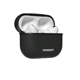 Apple Airpods Pro 2 Kılıf M-safe Şarj Özellikli Aramid Fiber Youngkit 1500D Kevlar Extreme Wing Serisi Kapak