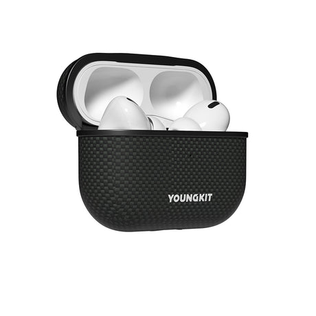Apple Airpods Pro 2 Kılıf M-safe Şarj Özellikli Aramid Fiber Youngkit 1500D Kevlar Extreme Wing Serisi Kapak