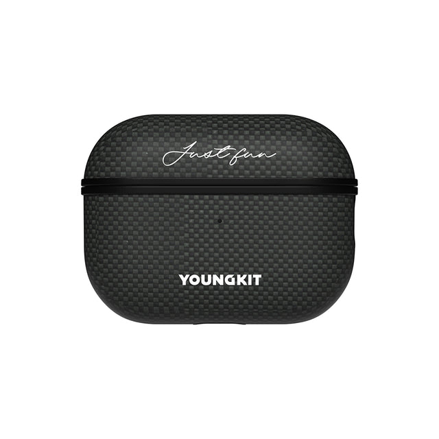 Apple Airpods Pro 2 Kılıf M-safe Şarj Özellikli Aramid Fiber Youngkit 1500D Kevlar Extreme Wing Serisi Kapak