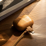 Apple AirPods Pro 2 Kılıf Qi M-Safe Şarj Özellikli Native Union RE Classic Serisi Suni Deri Kapak