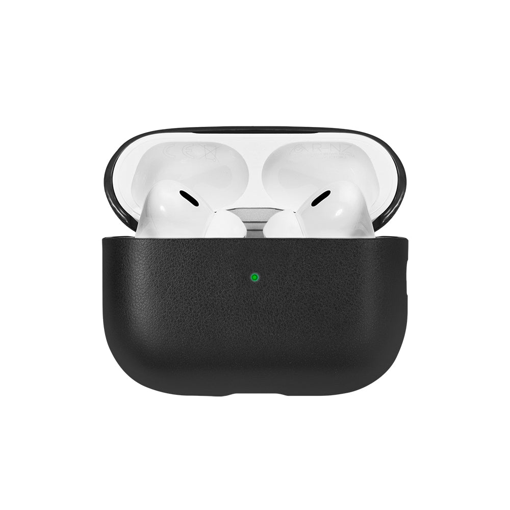 Apple AirPods Pro 2 Kılıf Qi M-Safe Şarj Özellikli Native Union RE Classic Serisi Suni Deri Kapak