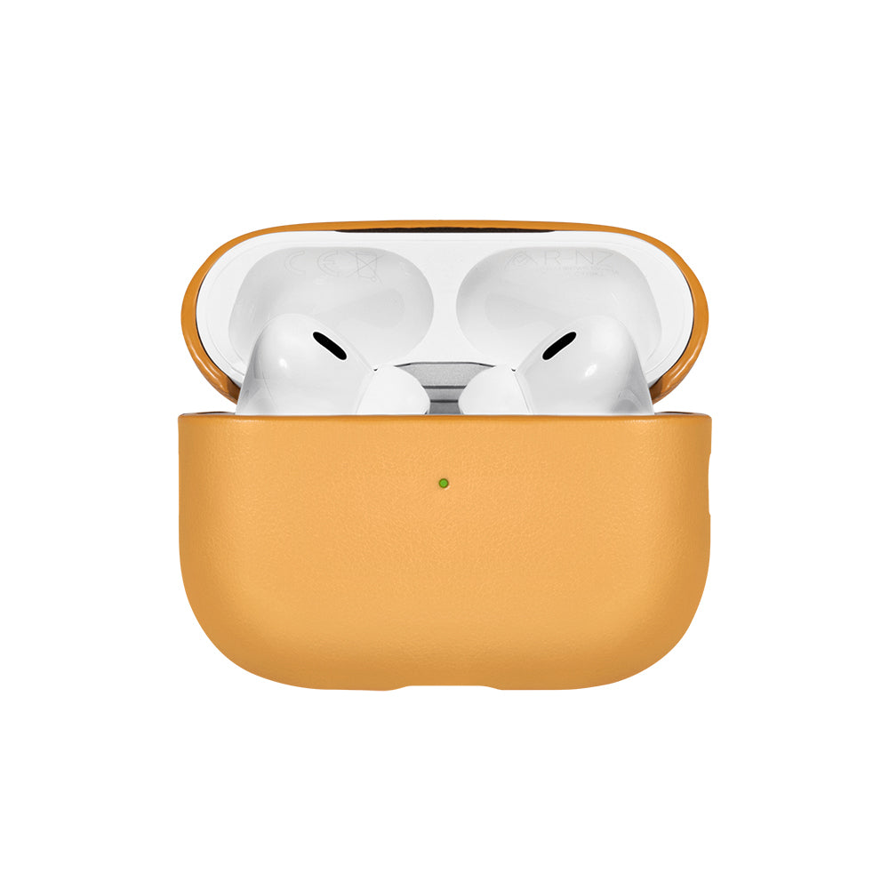 Apple AirPods Pro 2 Kılıf Qi M-Safe Şarj Özellikli Native Union RE Classic Serisi Suni Deri Kapak