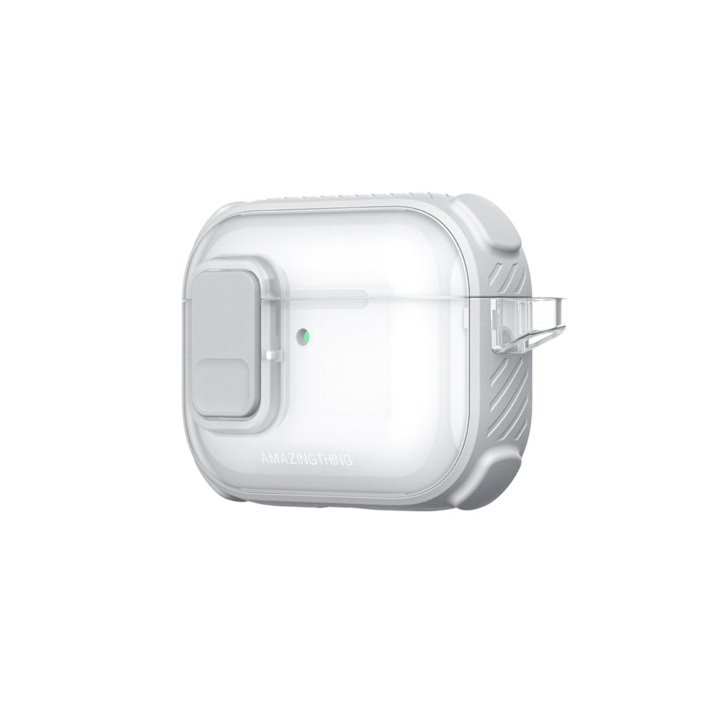 Apple Airpods Pro 3 Amazingthing Kilit Tasarımlı Airbagli Titan Pro Serisi Kapak