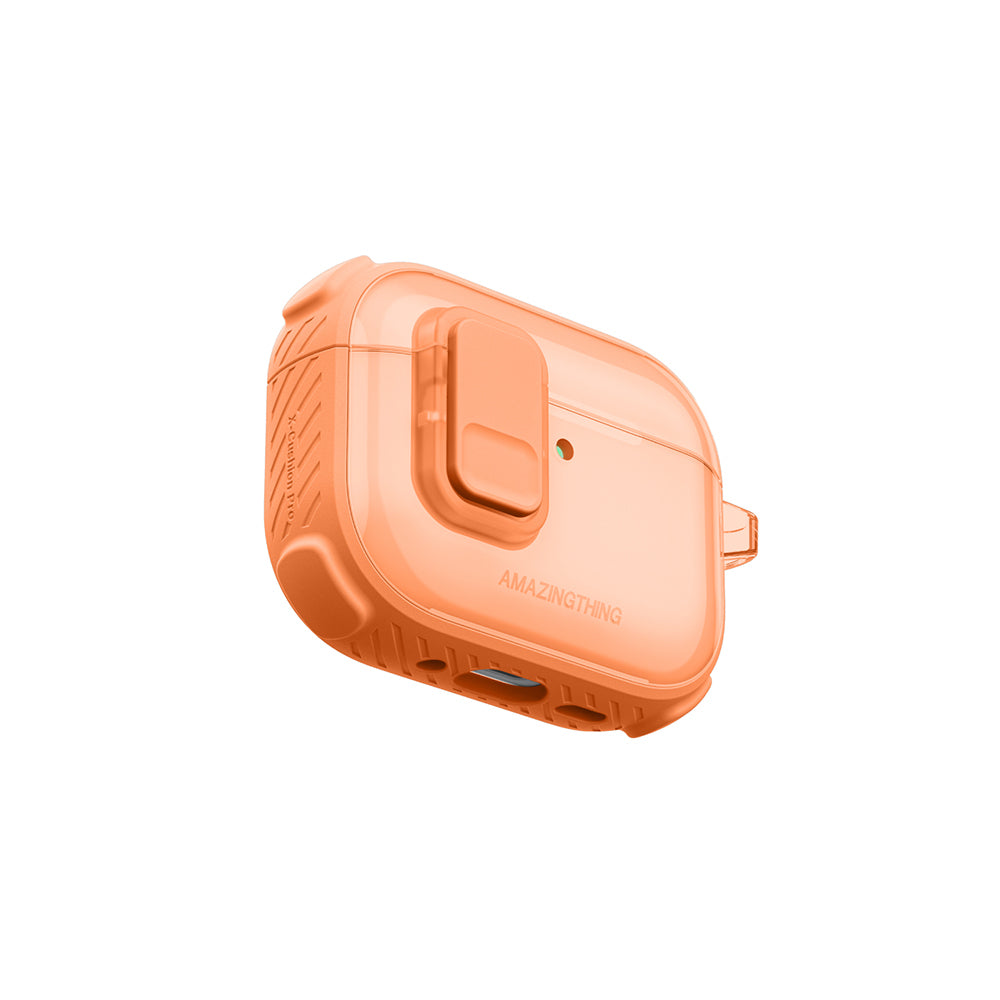 Apple Airpods Pro 3 Amazingthing Kilit Tasarımlı Airbagli Titan Pro Serisi Kapak