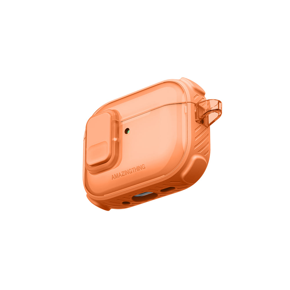 Apple Airpods Pro 3 Amazingthing Kilit Tasarımlı Airbagli Titan Pro Serisi Kapak