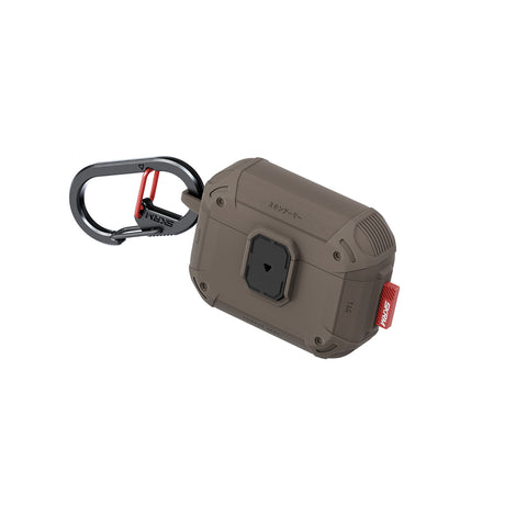 Apple Airpods Pro 3 Kılıf Airbagli Yivli Köşe Kilit Tasarımlı 360 Derece Koruma Skinarma Mecha LE Kılıf