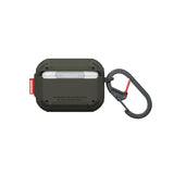 Apple Airpods Pro 3 Kılıf Airbagli Yivli Köşe Kilit Tasarımlı 360 Derece Koruma Skinarma Mecha LE Kılıf