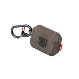 Apple Airpods Pro 3 Kılıf Airbagli Yivli Köşe Kilit Tasarımlı 360 Derece Koruma Skinarma Mecha LE Kılıf