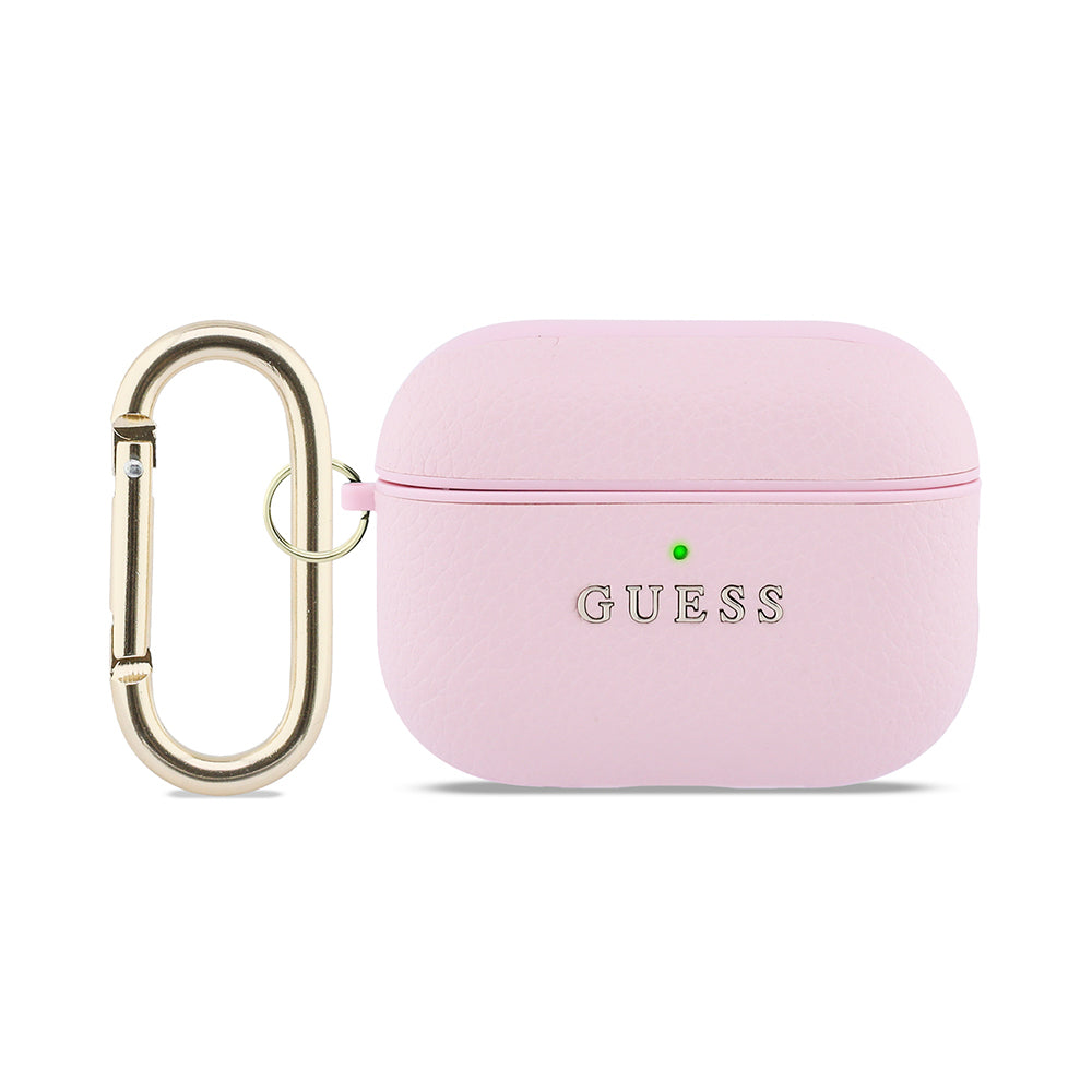 Apple Airpods Pro 3 Kılıf Guess Orjinal Lisanslı Anahtarlıklı PU Deri Kapak