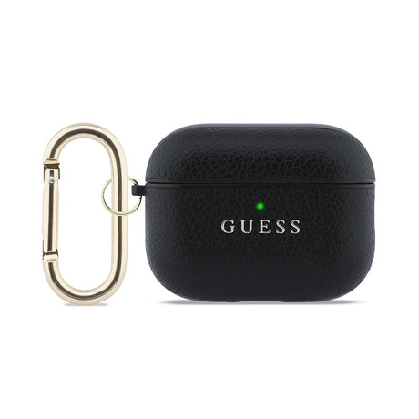 Apple Airpods Pro 3 Kılıf Guess Orjinal Lisanslı Anahtarlıklı PU Deri Kapak