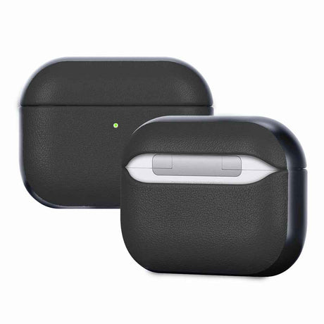 Apple AirPods Pro 3 Kılıf M-Safe Şarj Özellikli Mutural Poying Serisi Deri Tasarımlı Kapak