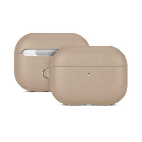 Apple AirPods Pro 3 Kılıf M-Safe Şarj Özellikli Mutural Yahu Serisi Deri Tasarımlı Kapak