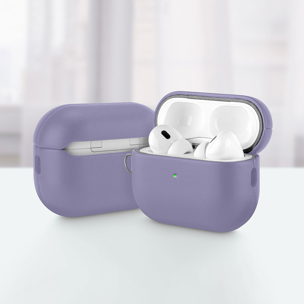 Apple AirPods Pro 3 Kılıf M-Safe Şarj Özellikli Mutural Yahu Serisi Deri Tasarımlı Kapak