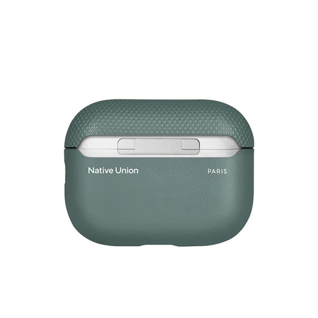 Apple AirPods Pro 3 Kılıf Qi M-Safe Şarj Özellikli Native Union Classic Serisi Suni Deri Kapak