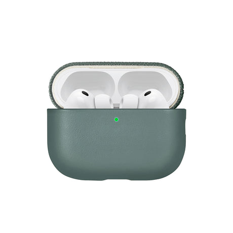 Apple AirPods Pro 3 Kılıf Qi M-Safe Şarj Özellikli Native Union Classic Serisi Suni Deri Kapak