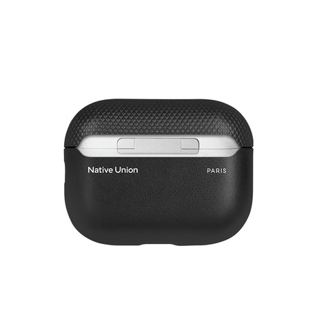 Apple AirPods Pro 3 Kılıf Qi M-Safe Şarj Özellikli Native Union Classic Serisi Suni Deri Kapak
