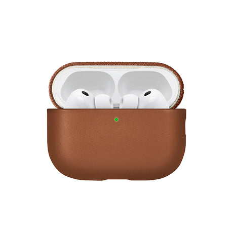 Apple AirPods Pro 3 Kılıf Qi M-Safe Şarj Özellikli Native Union Classic Serisi Suni Deri Kapak