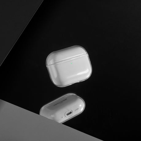 Apple AirPods Pro 3 Kılıf Qi M-Safe Şarj Özellikli Native Union Clear Serisi Silikon Kapak