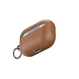 Apple AirPods Pro 3 Wiwu HC-201 Parmak İzi Bırakmayan Deri Kılıf