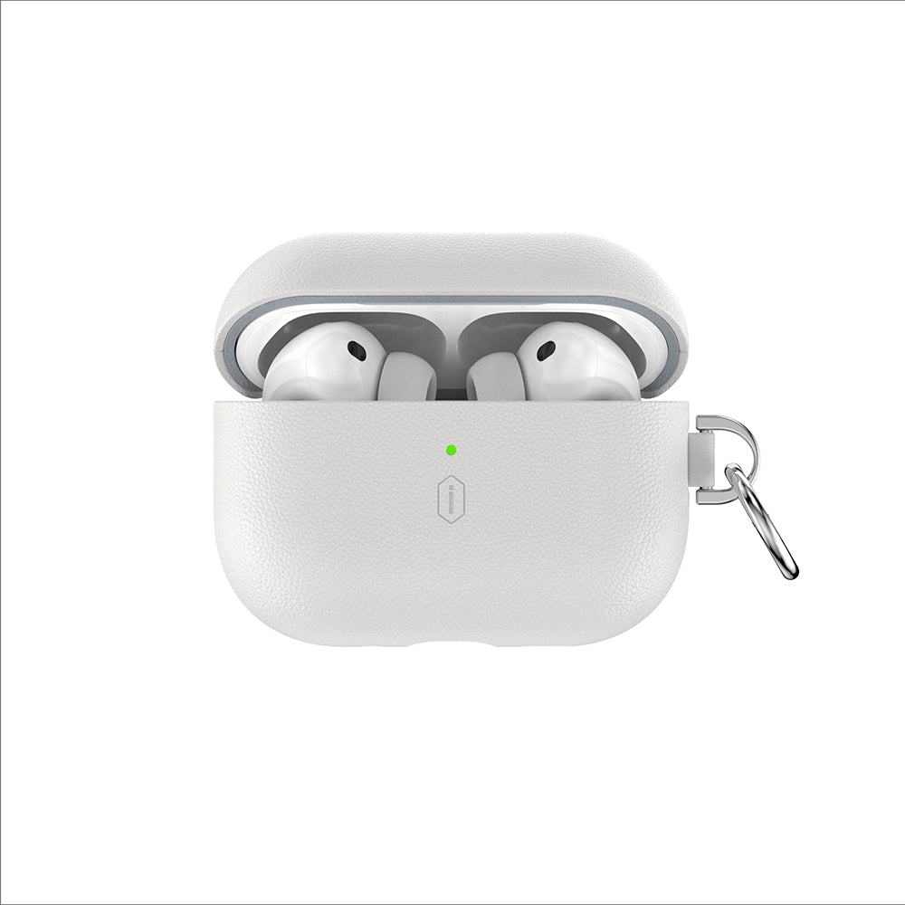 Apple AirPods Pro 3 Wiwu HC-201 Parmak İzi Bırakmayan Deri Kılıf