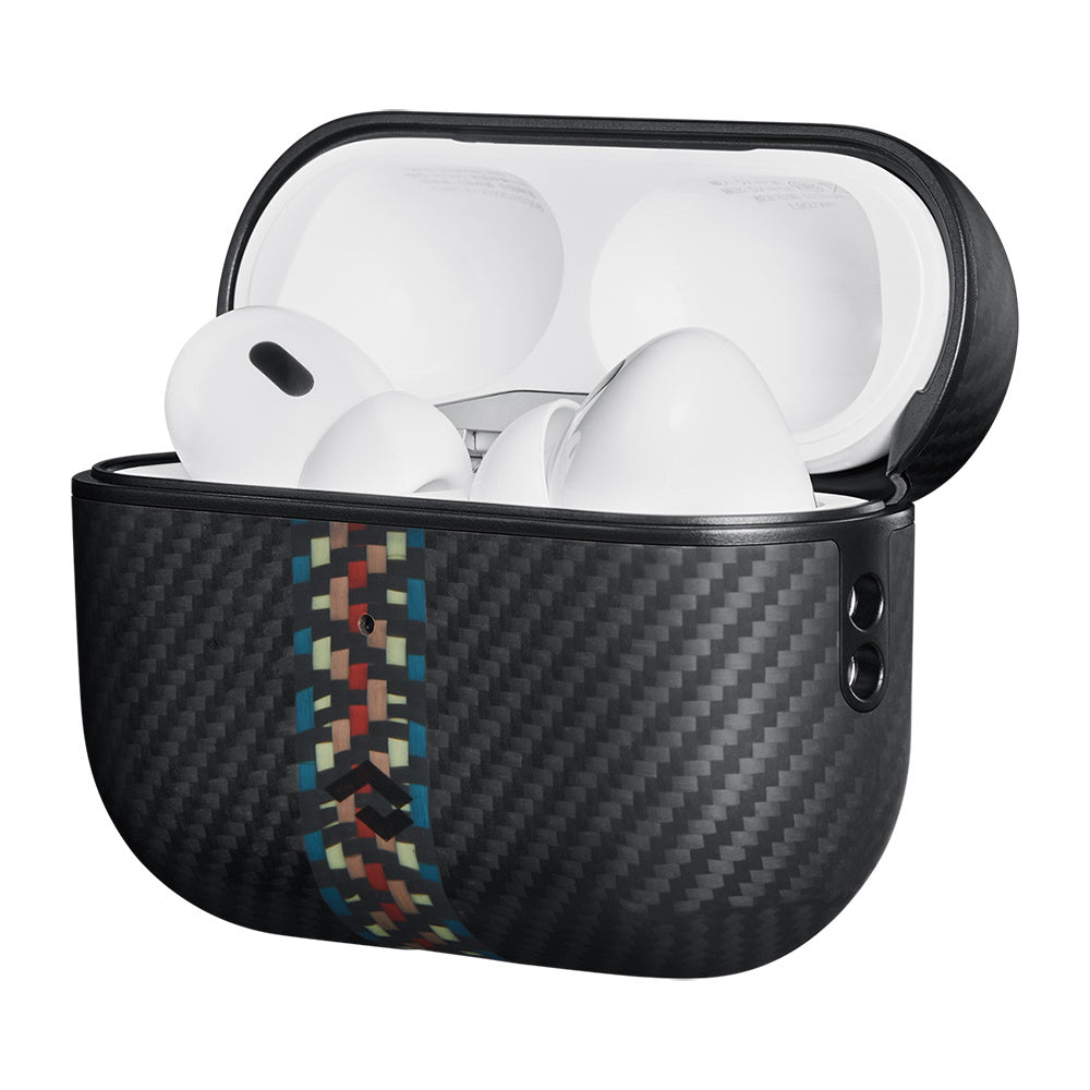 Apple Airpods Pro Kılıf 600D Aramid Fiber Pitaka Orchestra Serisi Rhapsody Kılıf