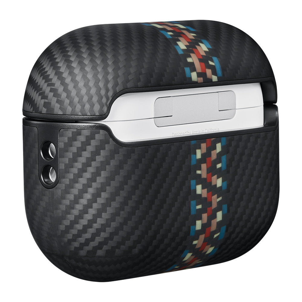 Apple Airpods Pro Kılıf 600D Aramid Fiber Pitaka Orchestra Serisi Rhapsody Kılıf