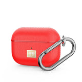 Apple Airpods Pro Kılıf Deri Görünümlü Askı Aparatlı Wlons Kılıf